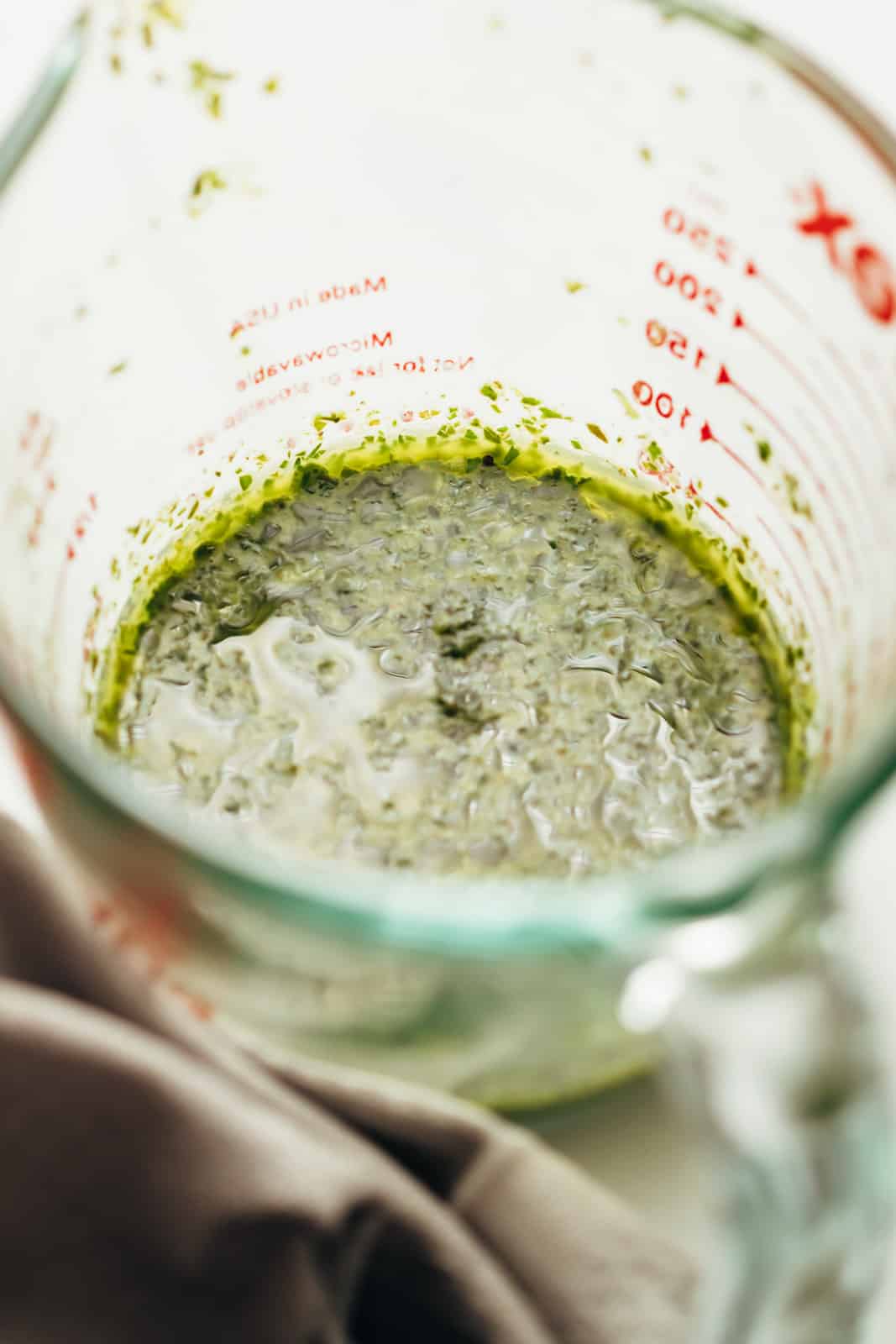 Vinaigrette for barley chicken salad