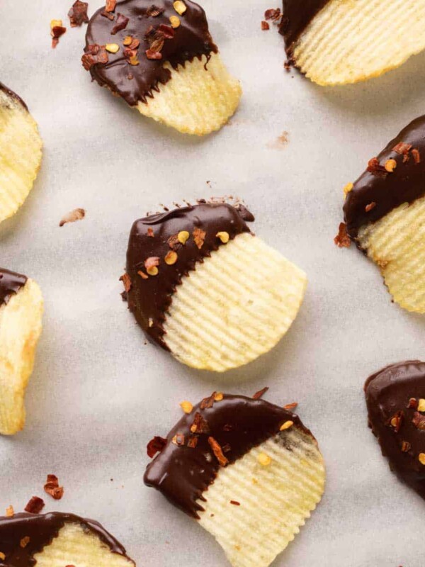 A picture of Chili Chocolate covered Potato Chips.