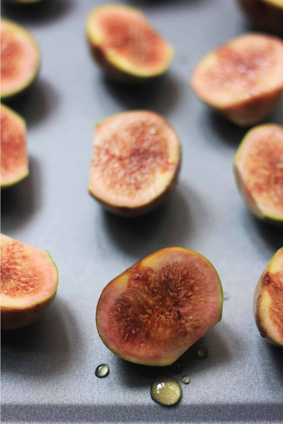 Figs - the core ingredient of the dessert.