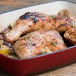 The Sumac Chicken full of Middle Eastern flavors.