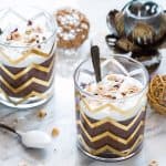 Festive Chocolate Rice Kheer served in aesthetically pleasing glasses by Chumbak.