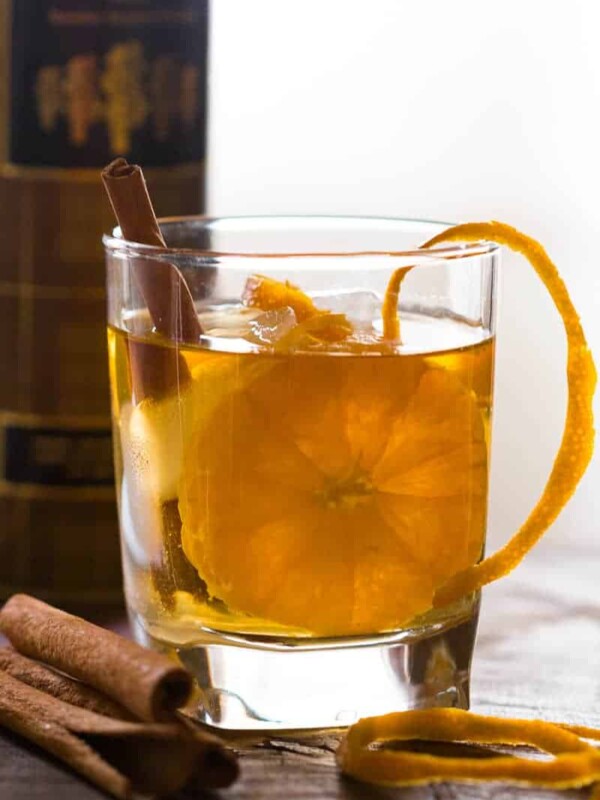 Orange Cinnamon Whisky Smash and 100 pipers.
