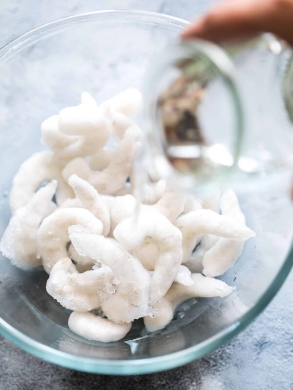 Learn how to defrost prawns safely with four simple methods that are used by chefs and experts. These methods can be used to defrost shrimp, and other seafood as well.