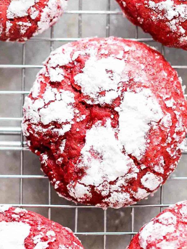 The cakey cookies fresh out of the oven.