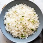 How to cook basmati rice thats served in a bowl in the picture
