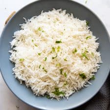 How to cook basmati rice thats served in a bowl in the picture