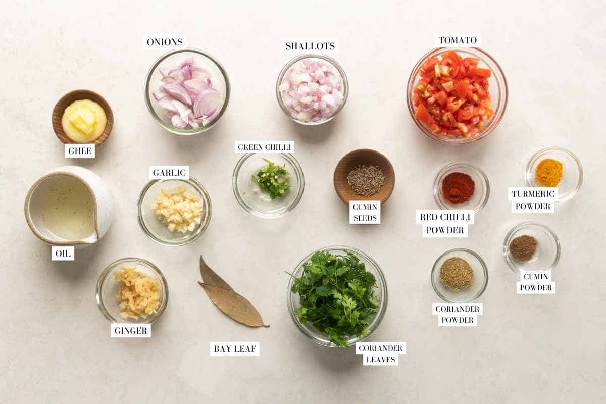 ingredients for langar wali dal