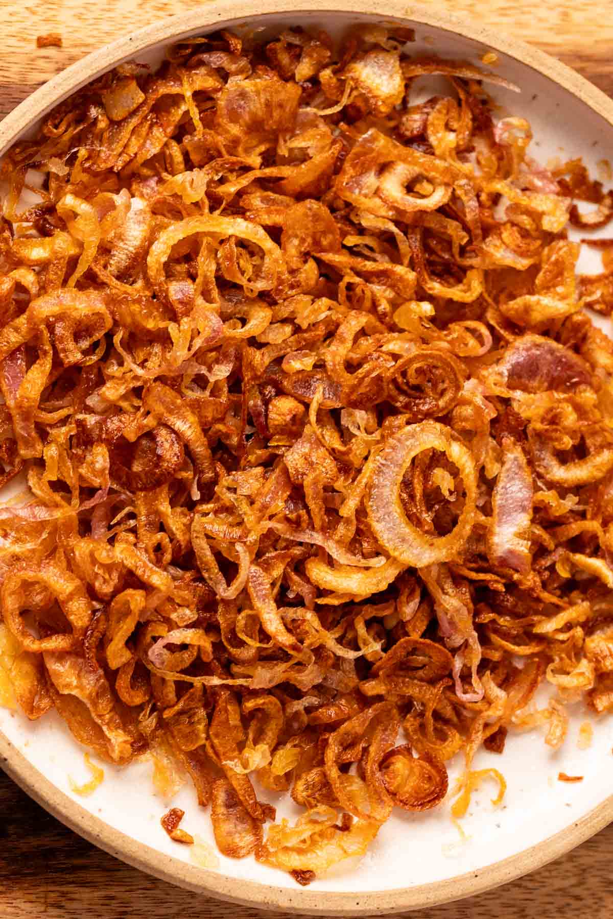 birista made in microwave and served on a plate
